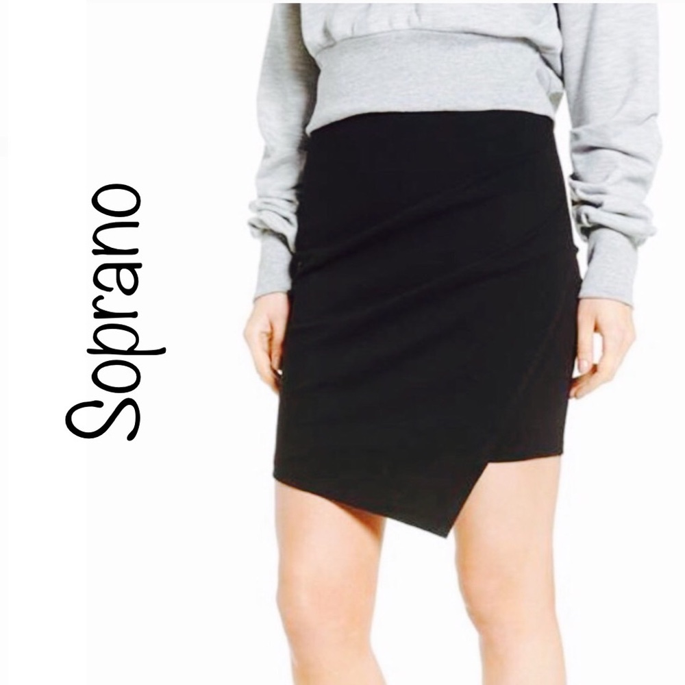 Soprano Nordstrom Black Mini Skirt